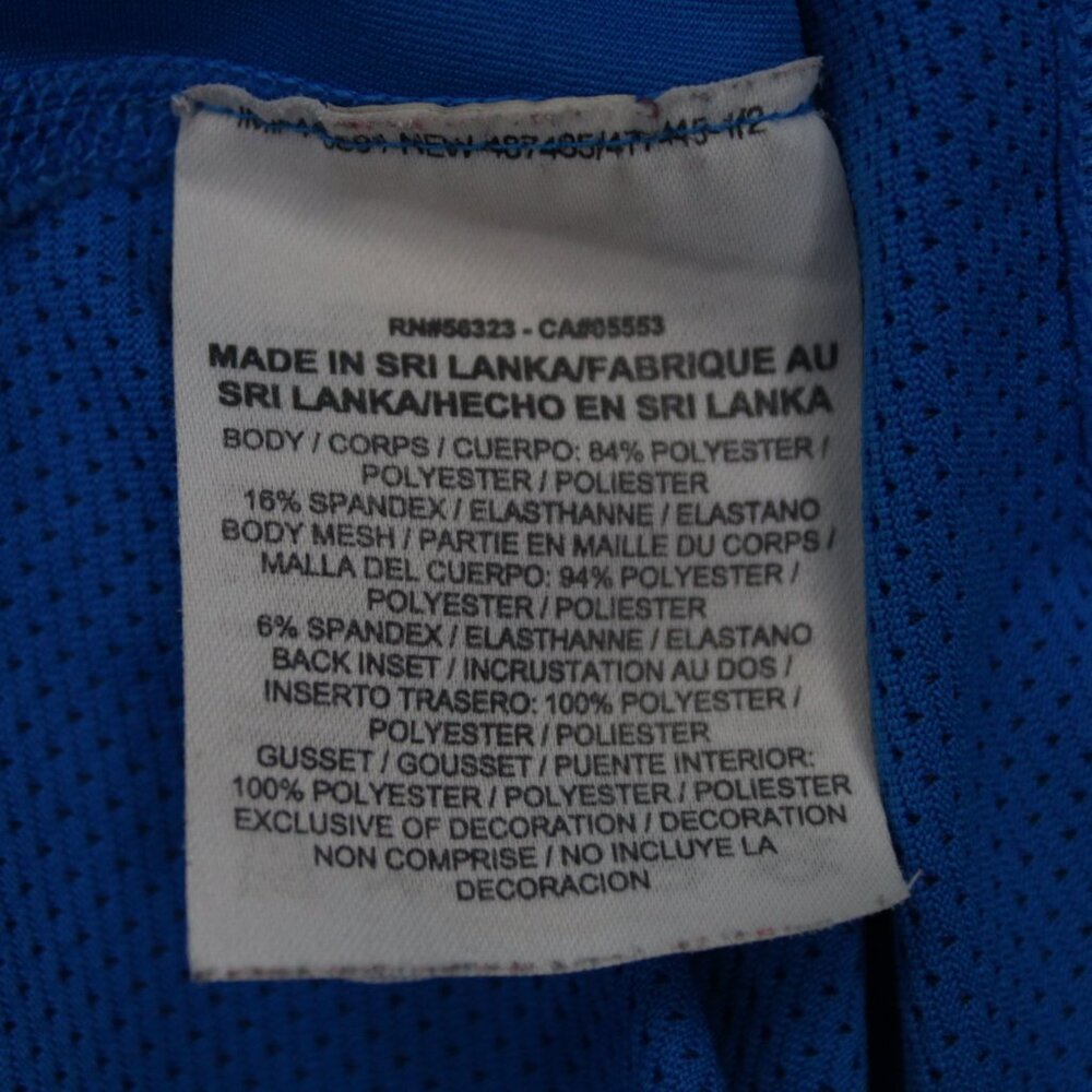 Nike Pro Combat Shirt Adult Medium Blue Swingman Fitted Long Sleeve Pullover - Picture 11 of 15